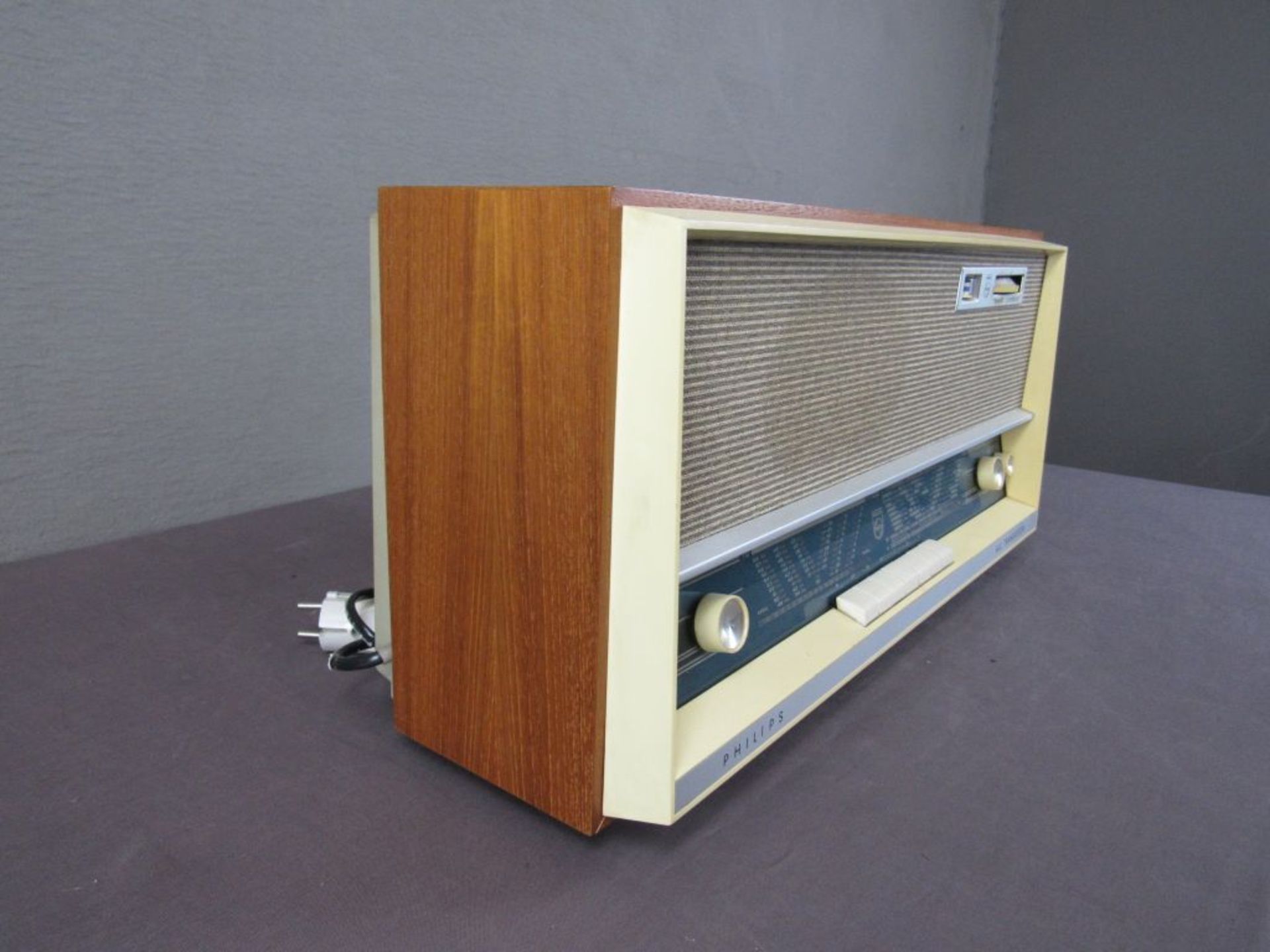 Vintage Radio 60er Jahre Phillips - Bild 6 aus 9