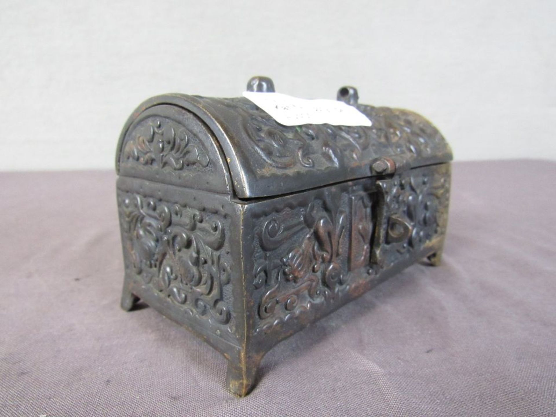 Schöne asiatische Bronzeschatulle in - Image 2 of 5