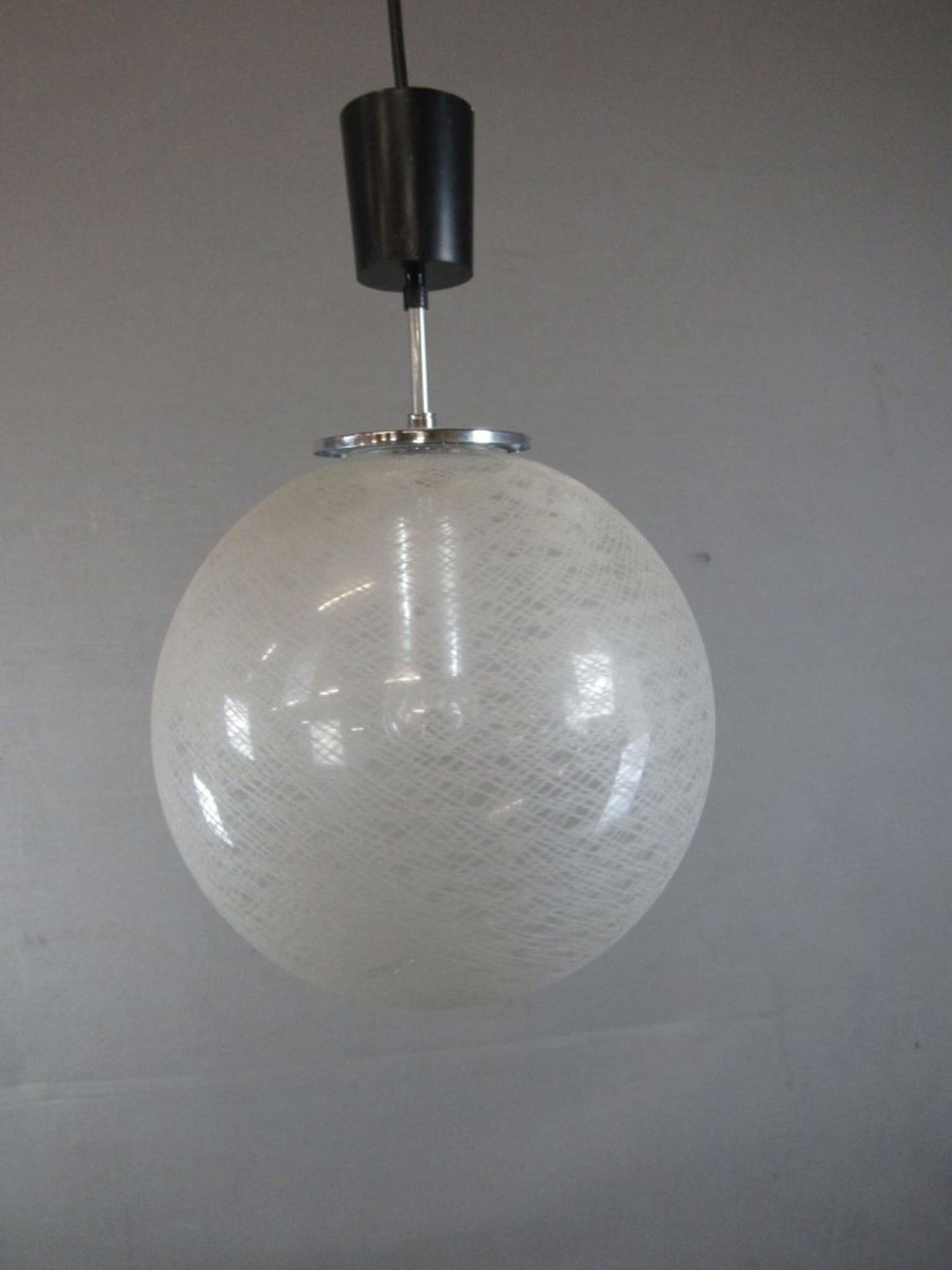 Deckenlampe Kugellampe mit Ätzung