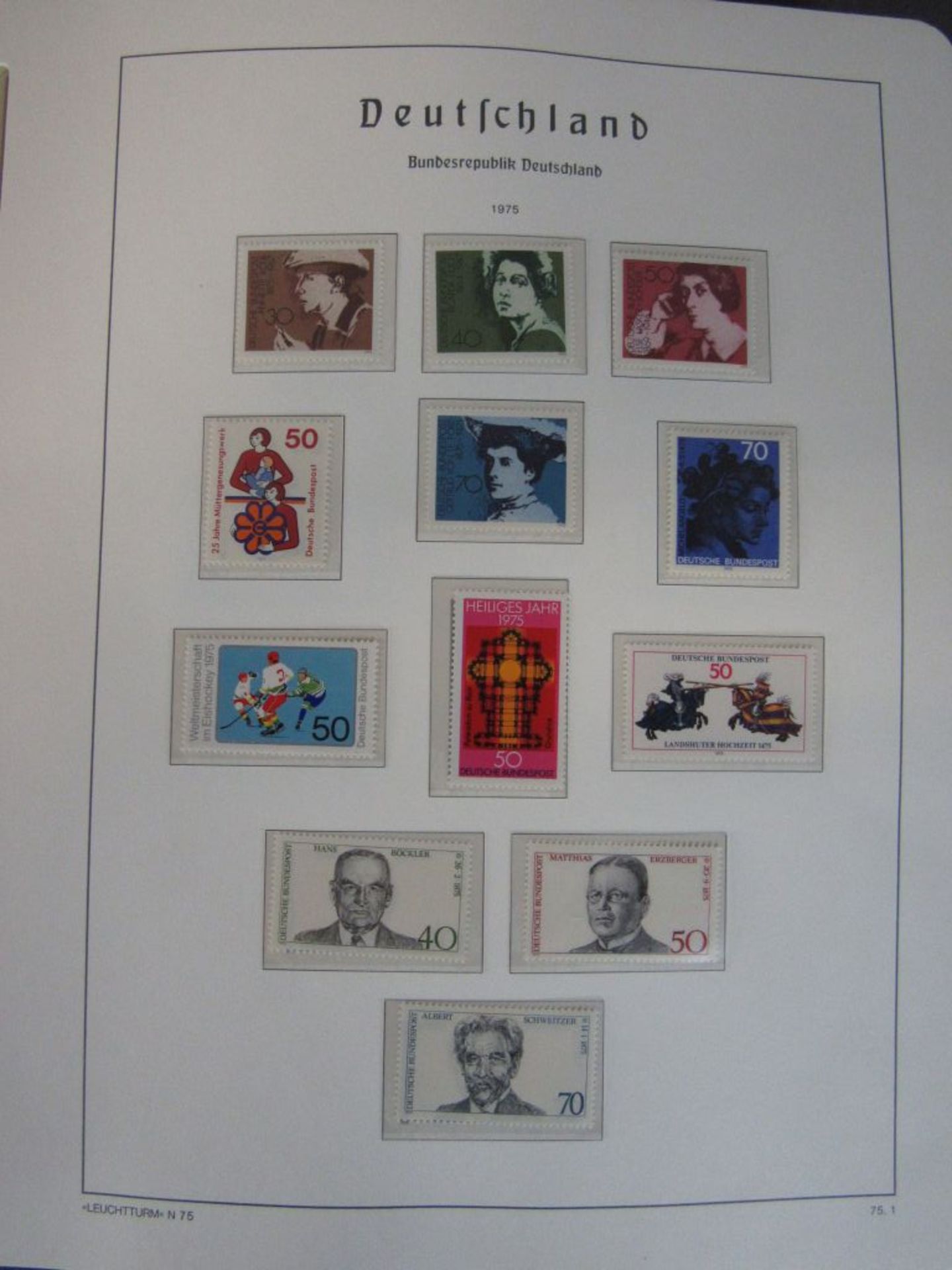 Bund Sammlung 1975-1994 kpl. xx im - Bild 2 aus 9