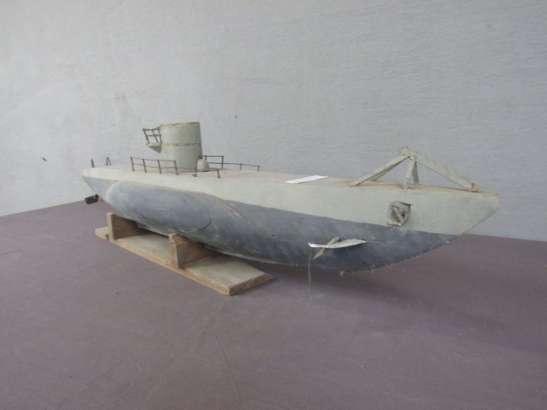 Schiffsmodell U-Boot vor Krieg - Image 5 of 6