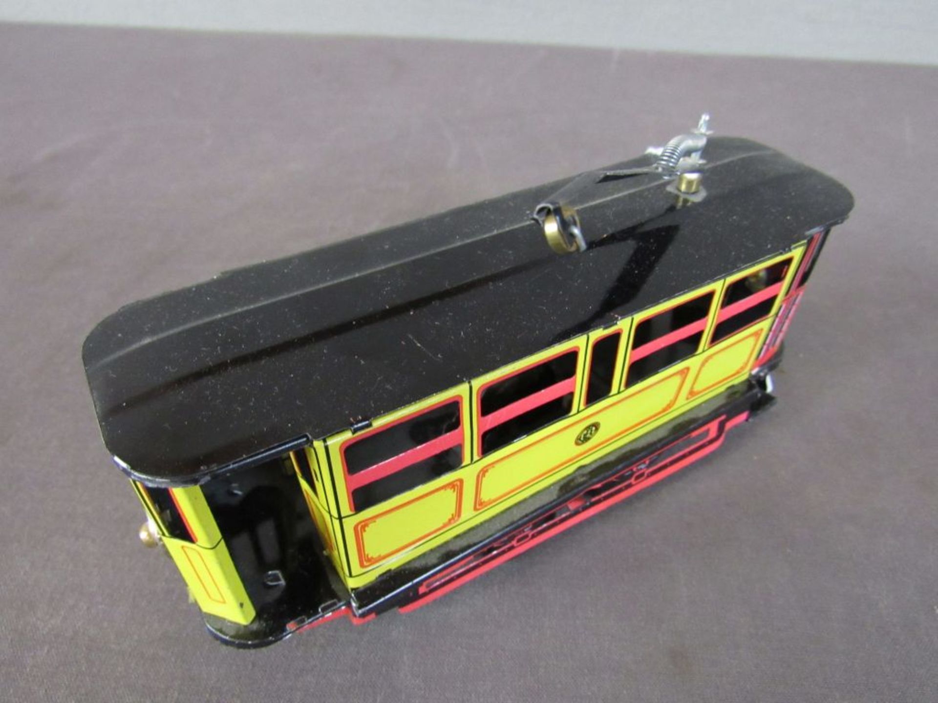 Blechspielzeug Straßenbahn Hersteller - Bild 4 aus 5