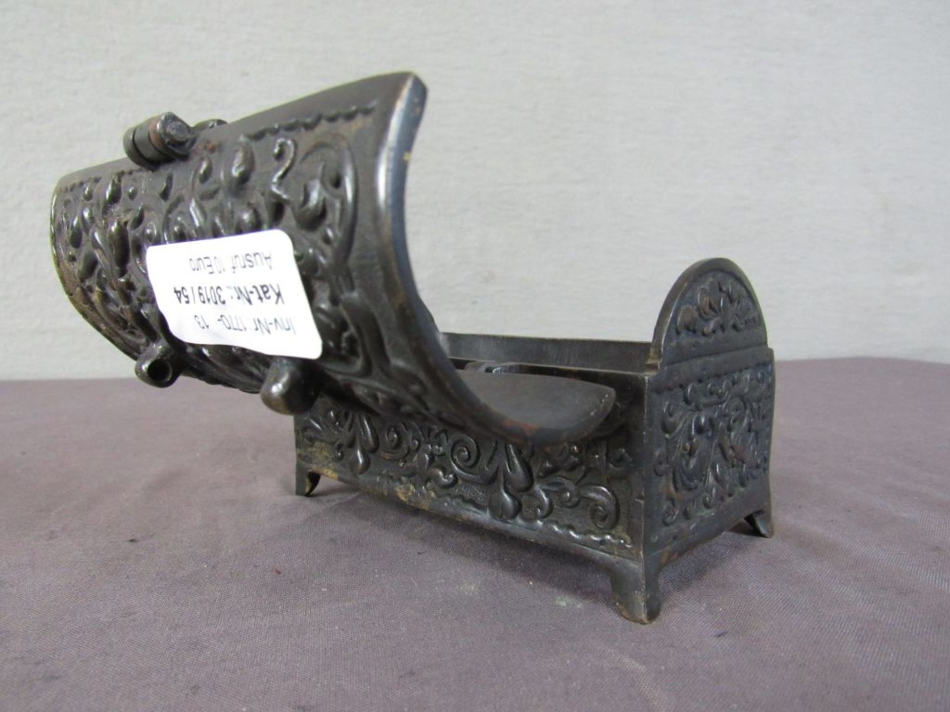 Schöne asiatische Bronzeschatulle in - Image 4 of 5
