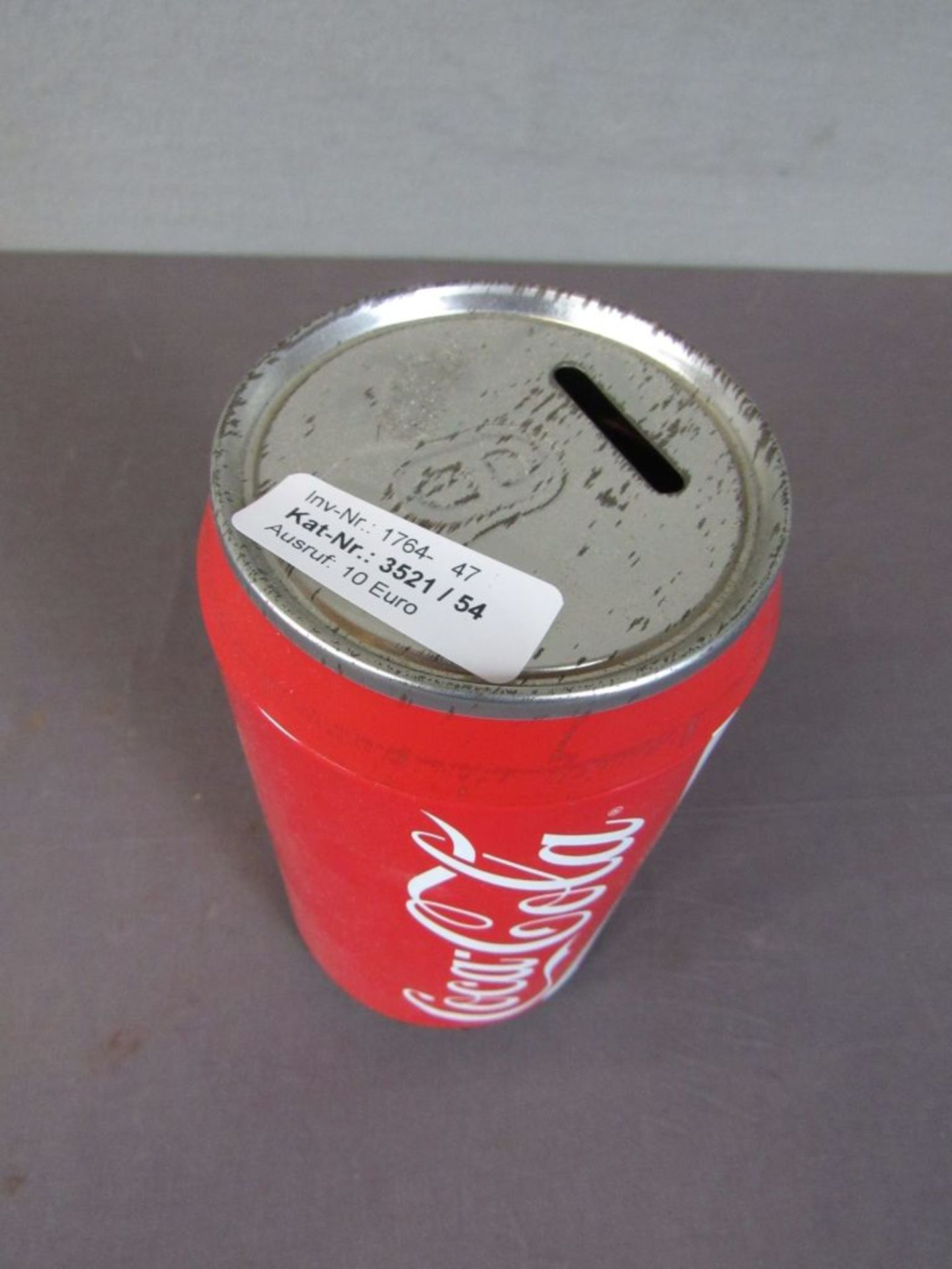Reklame Spardose Coca Cola 19cm - Image 2 of 4