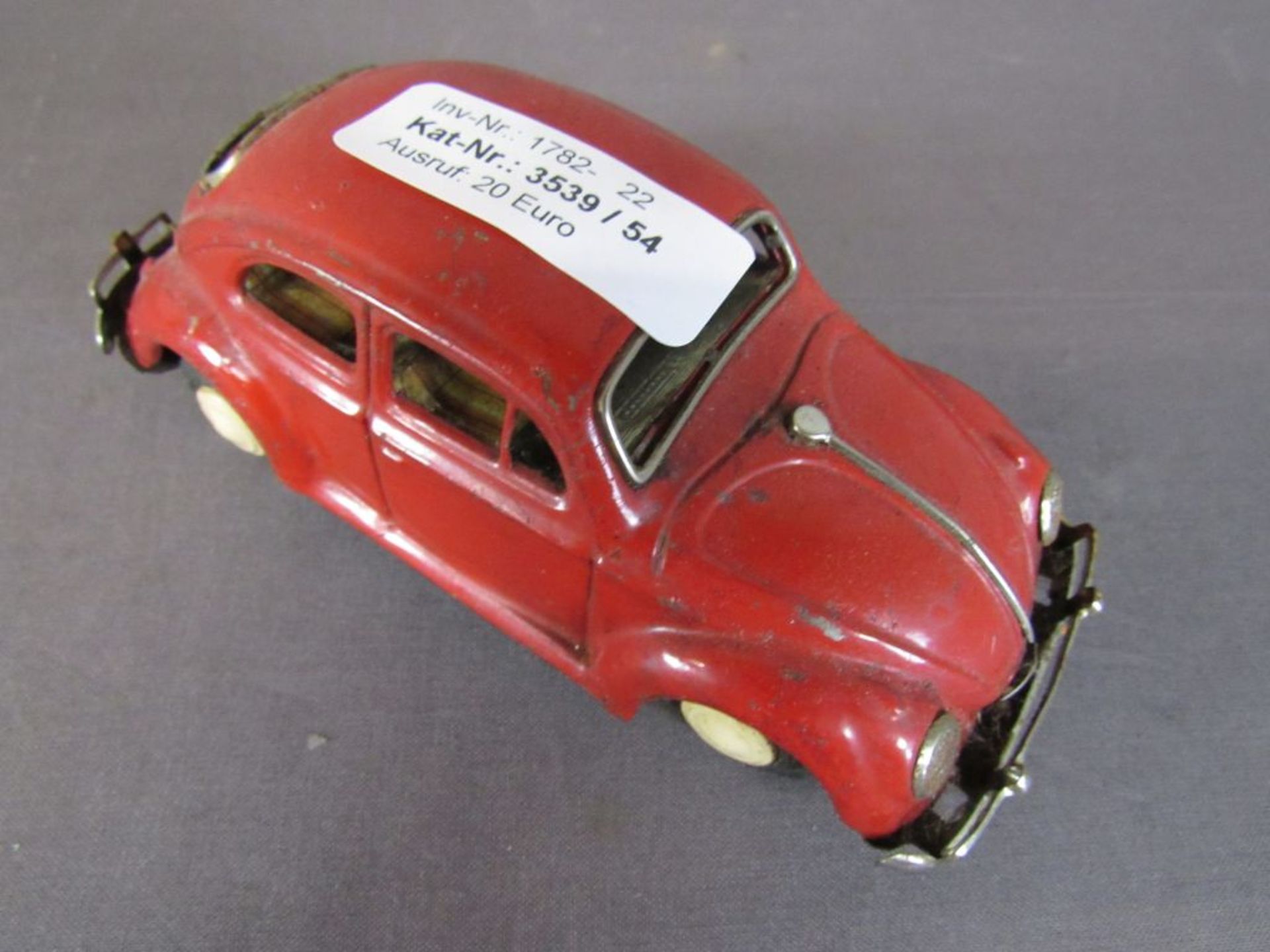 Blechspielzeug VW Käfer Exportmodell - Bild 2 aus 6