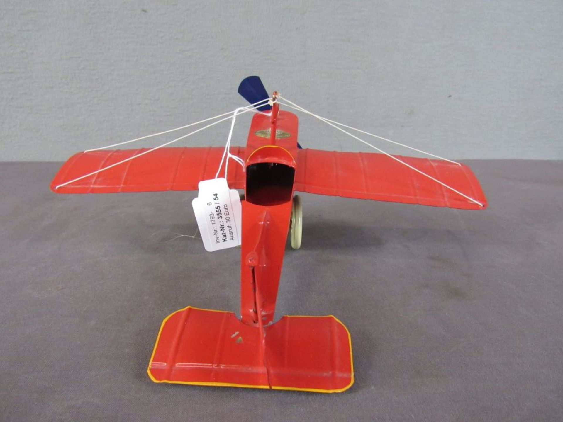 Blechspielzeug Flugzeug Tucher und - Image 4 of 7