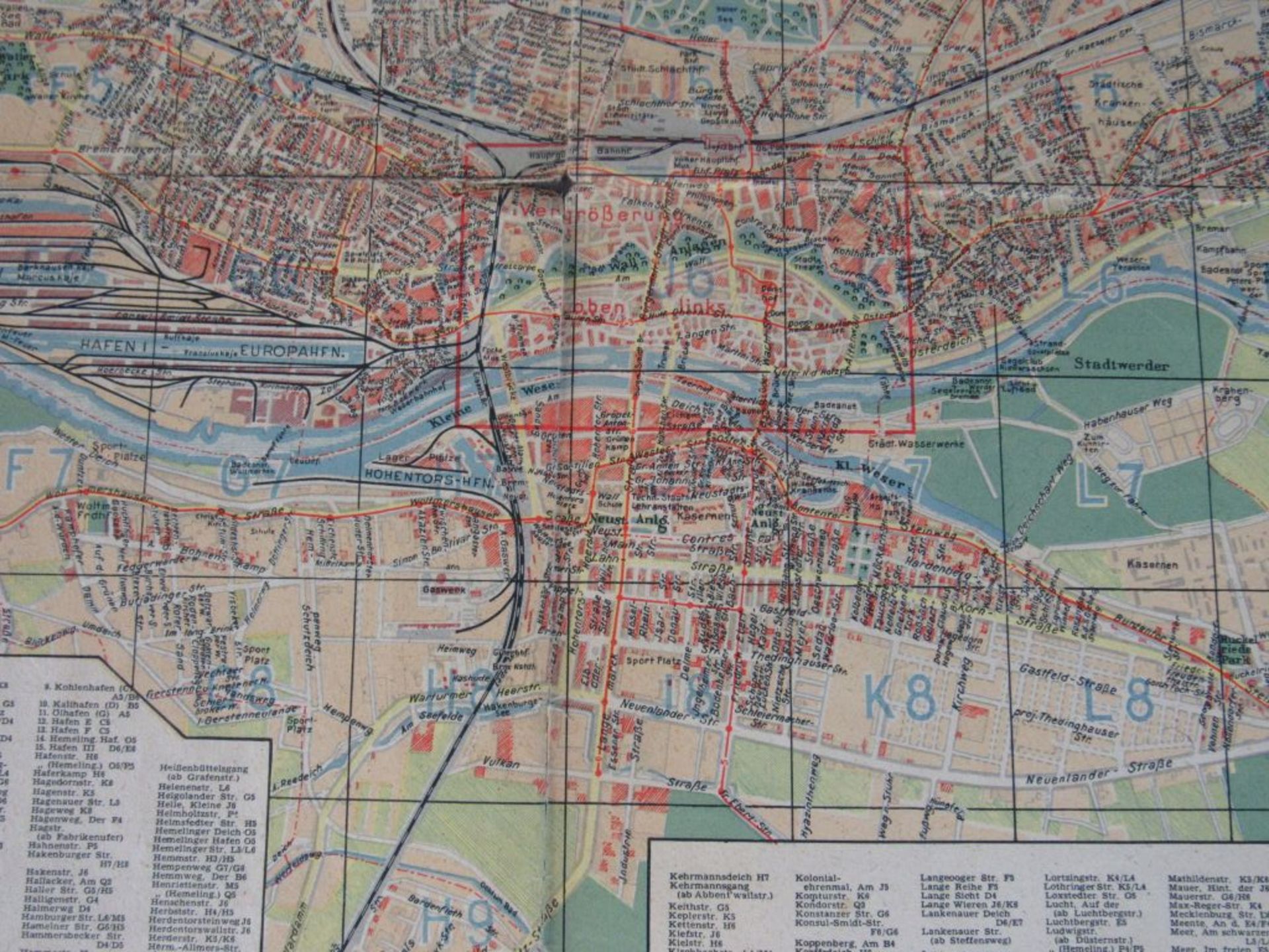 Schöne Stadtkarte Bremen - Bild 3 aus 6