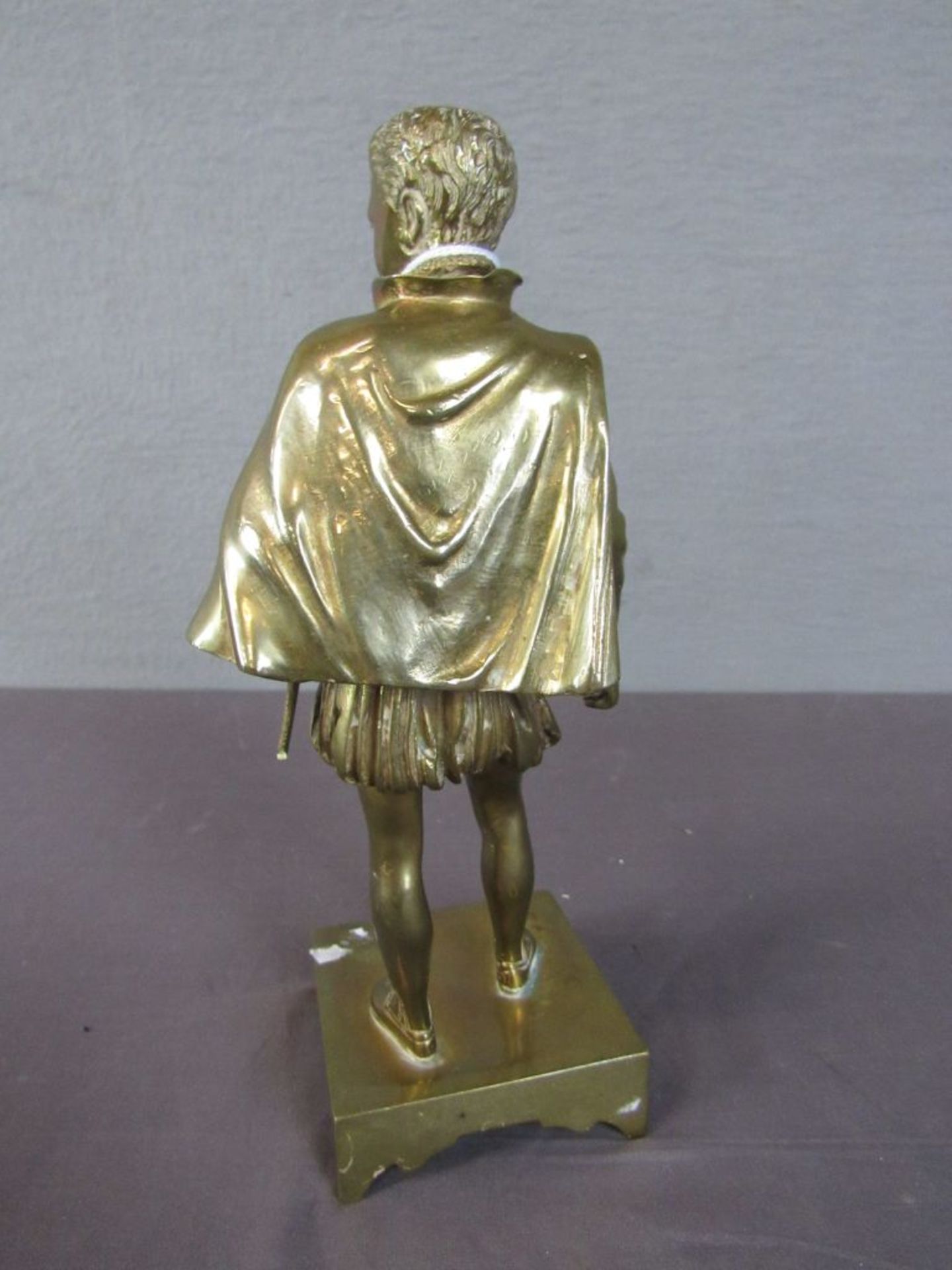 Statuette Bronzeguß Henry der 4. 25cm - Image 5 of 6