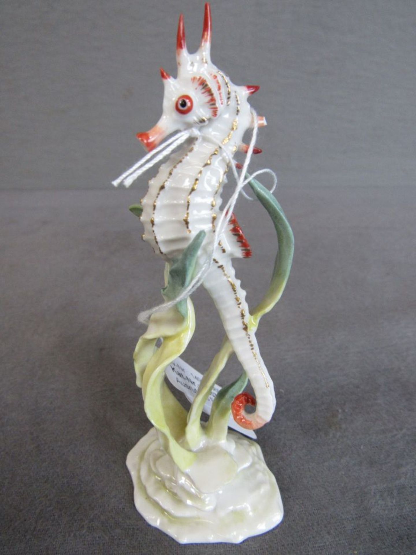 Porzellanfigur Seepferdchen - Bild 7 aus 8
