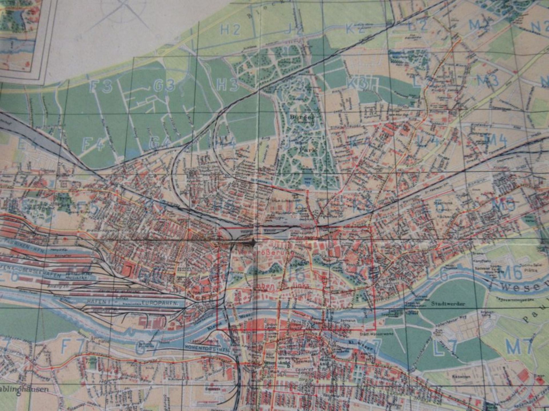 Schöne Stadtkarte Bremen - Bild 6 aus 6