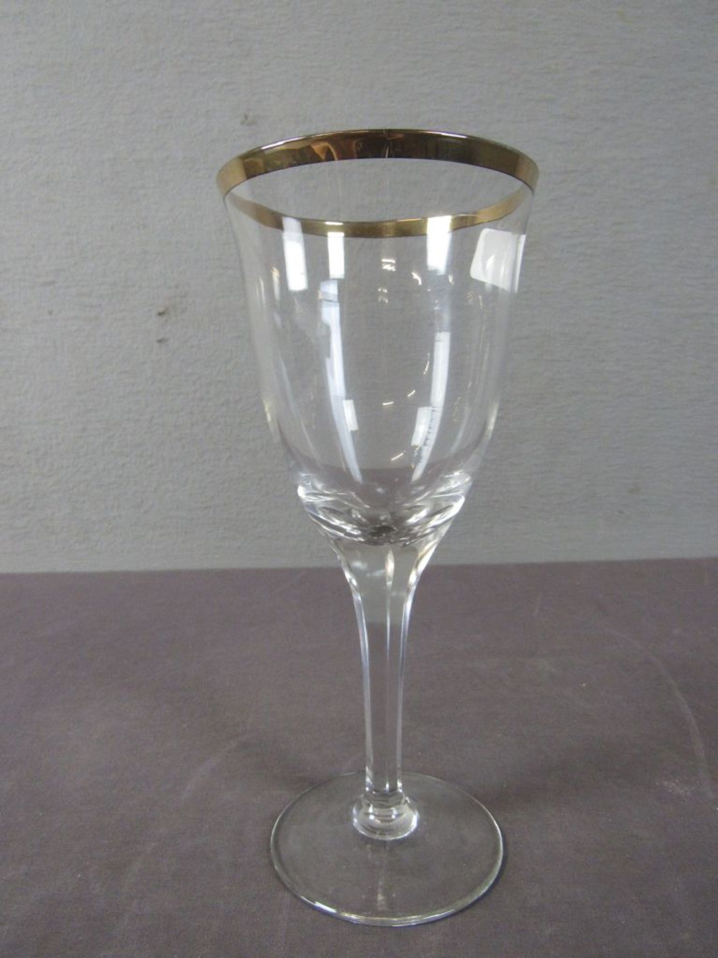 Schönes Pokalglas um 1900 25cm