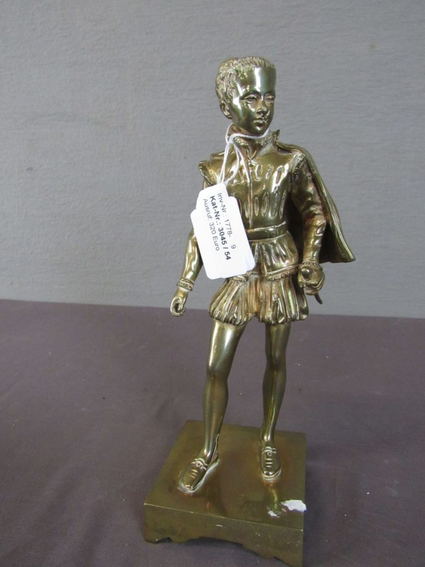 Statuette Bronzeguß Henry der 4. 25cm