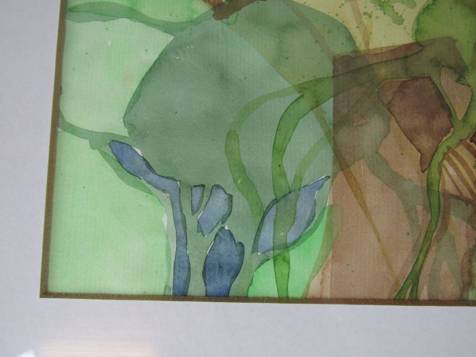 Aquarell vorderseits unleserlich - Image 6 of 9