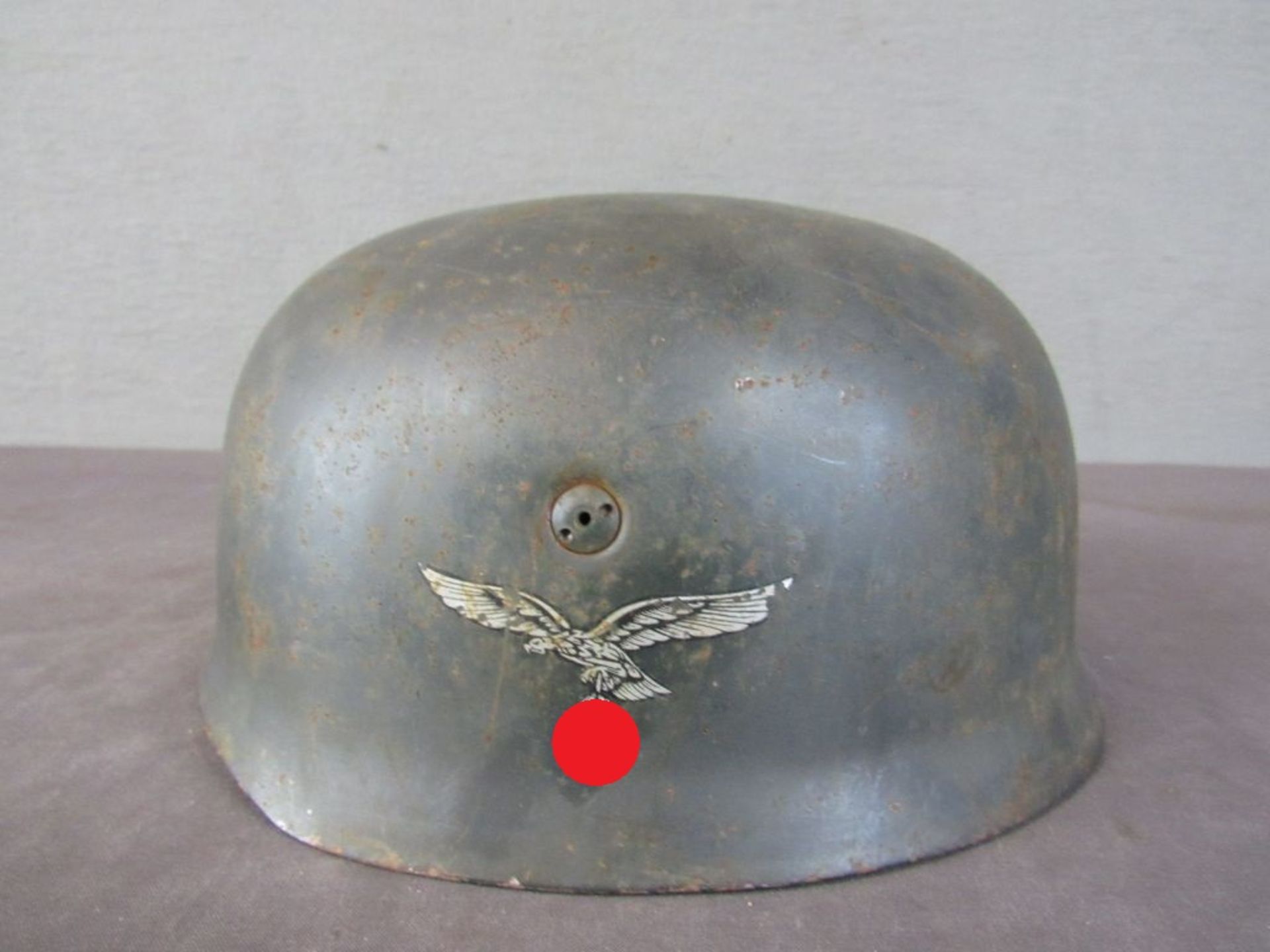 Fallschirmschützenhelm 2.WK M35 beide - Bild 4 aus 11