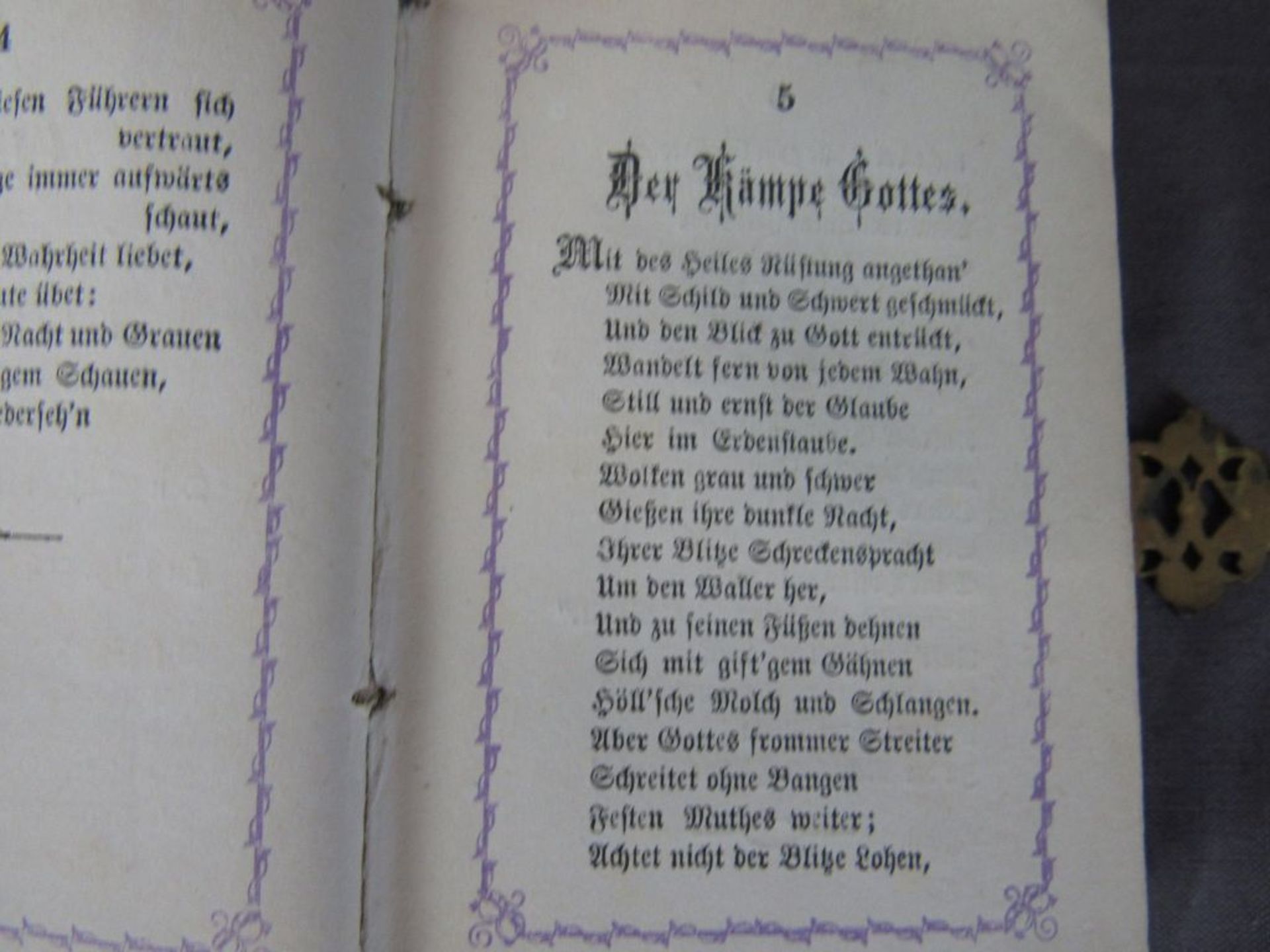 Antikes christliches Buch Miniatur - Image 4 of 7