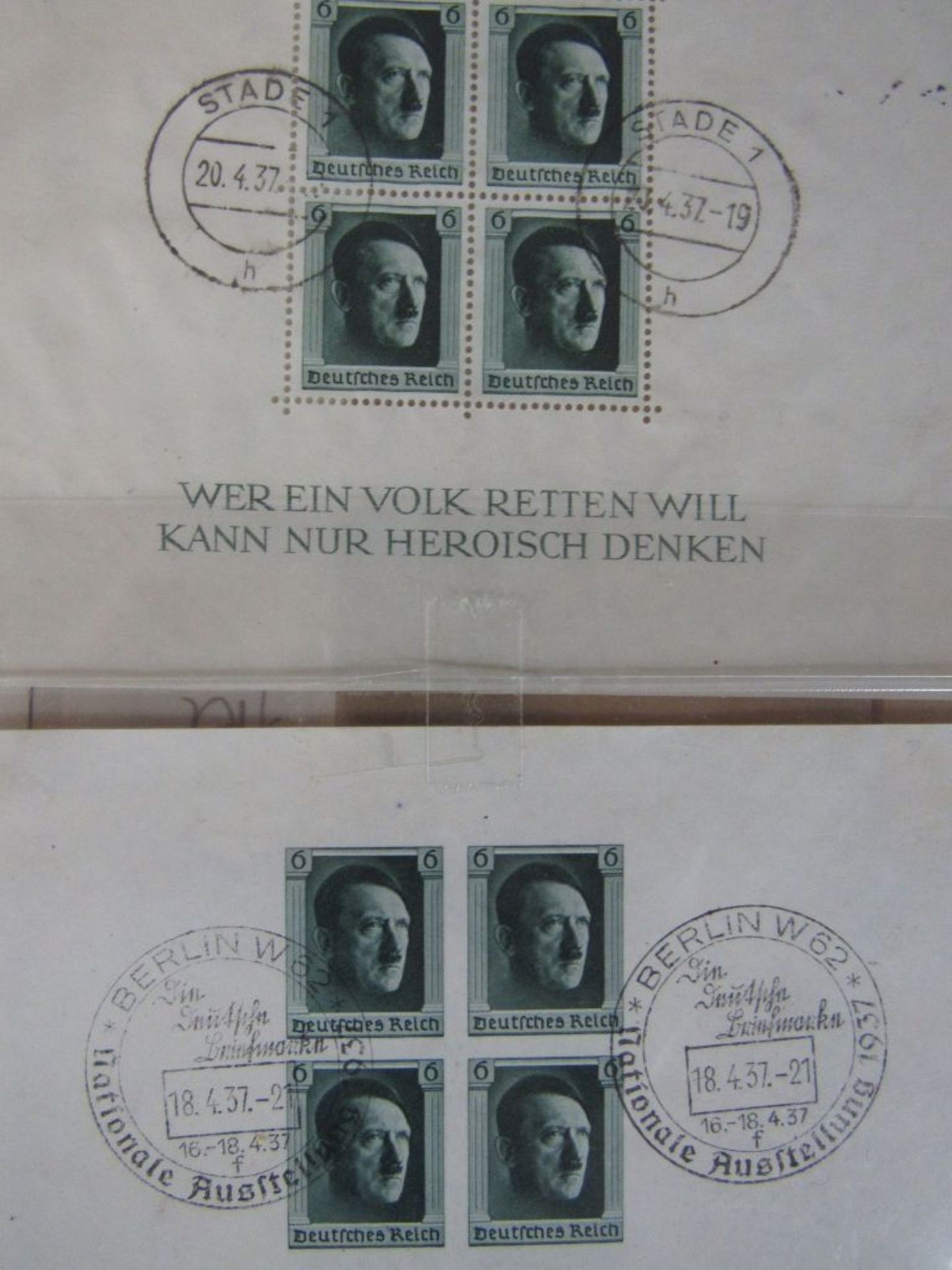 Deutsches Reich Marken gestempelt - Bild 2 aus 11