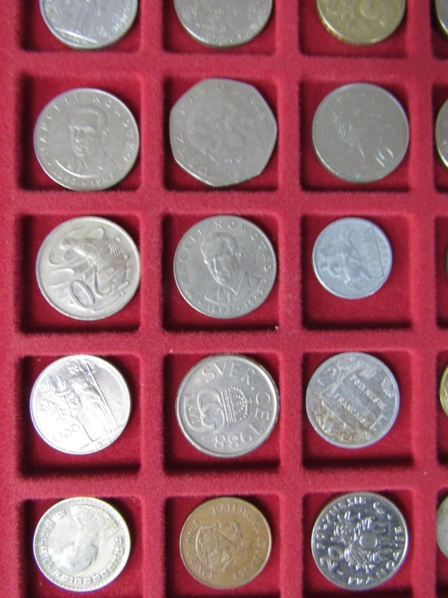 Münzkasette mit Münzen aus aller - Image 5 of 11