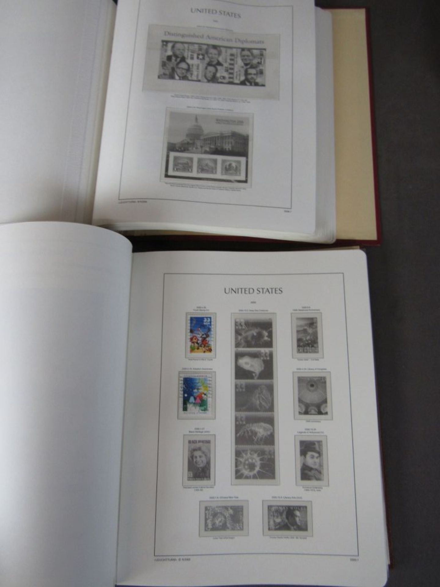 USA-Sammlung in 4 Vordruckalben Anfang - Image 7 of 11
