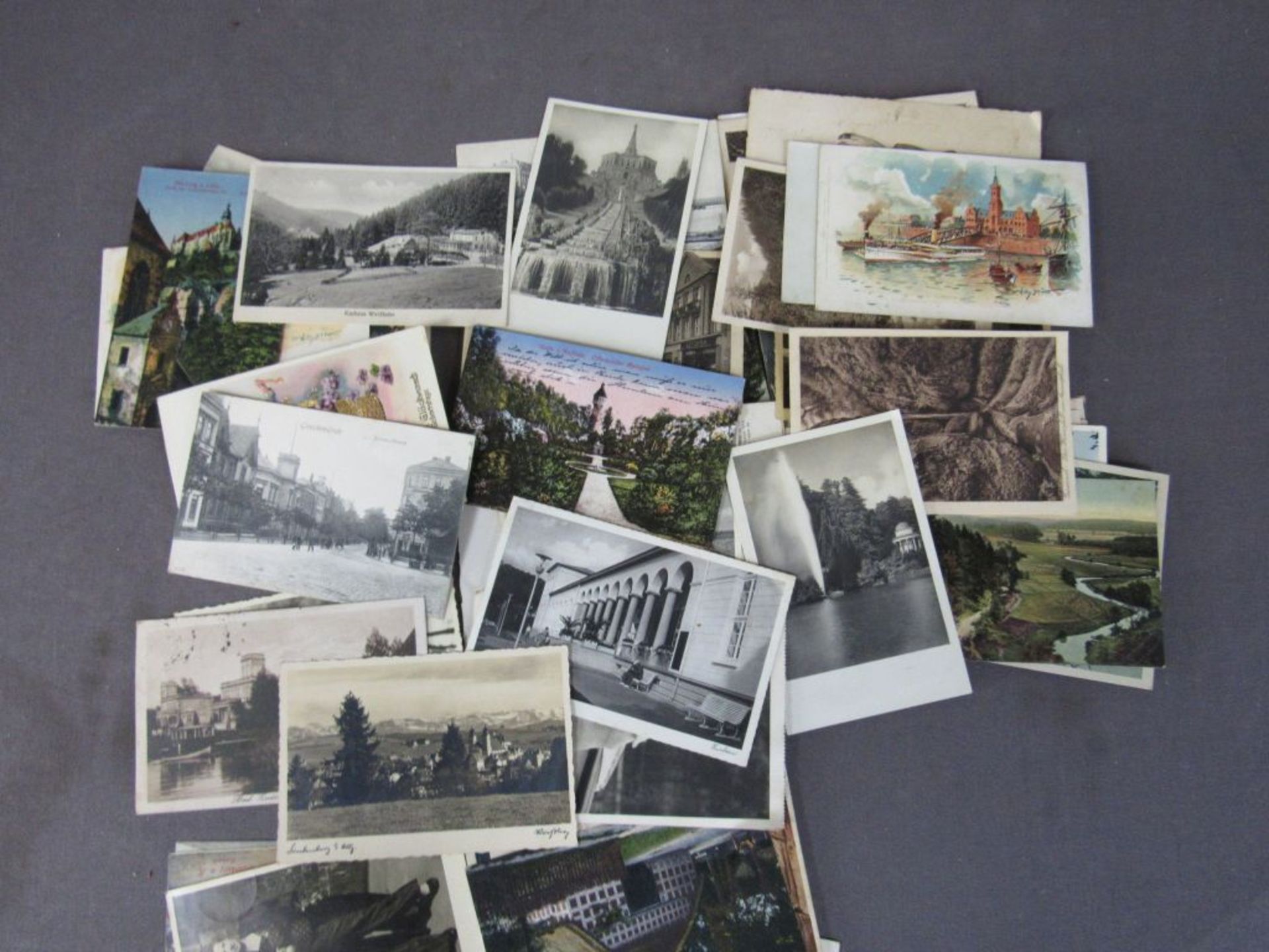 60 Postkarten vor Krieg überwiegend - Image 3 of 5