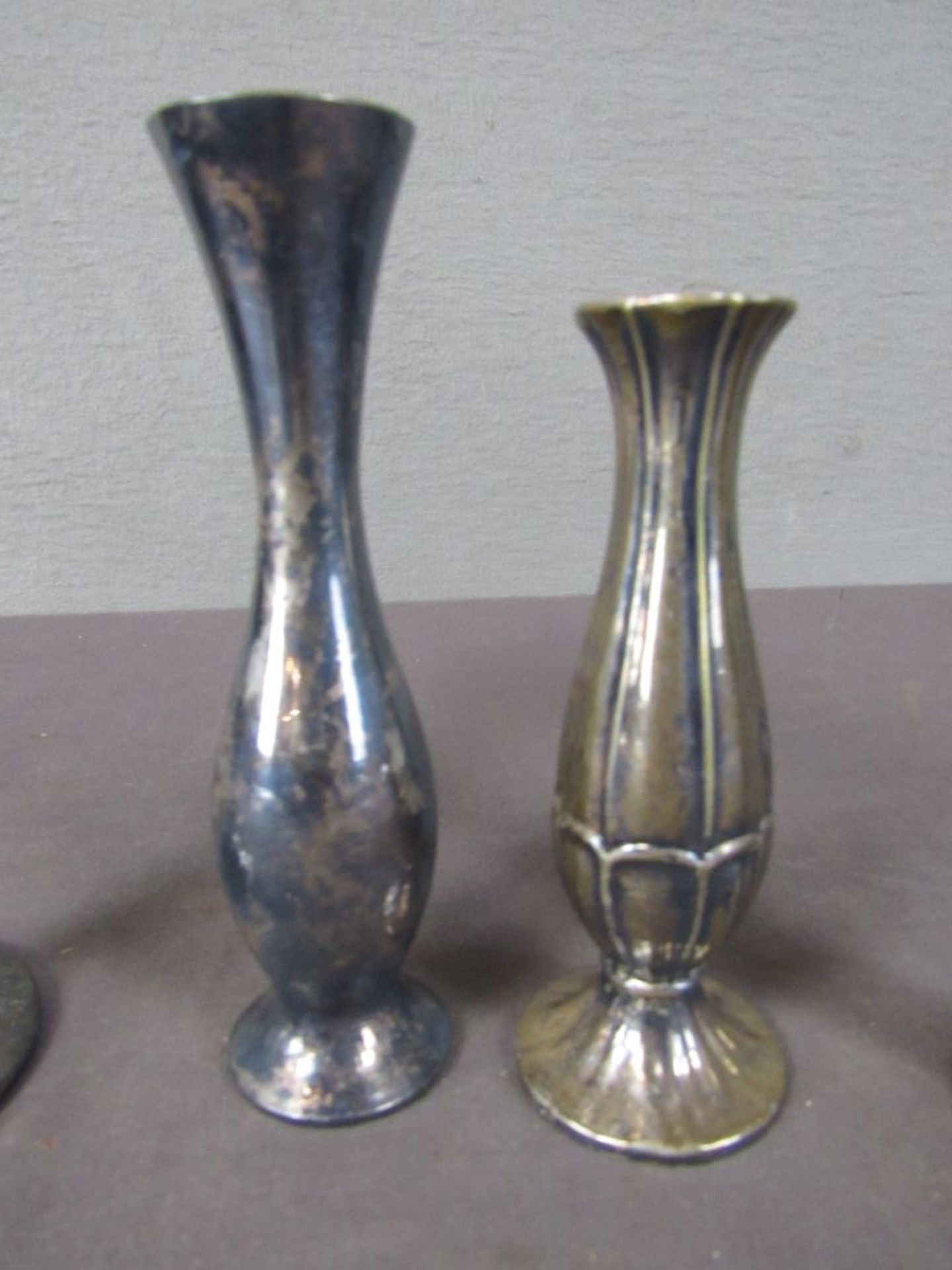 Konvolut Vasen wohl versilbert - Image 3 of 7