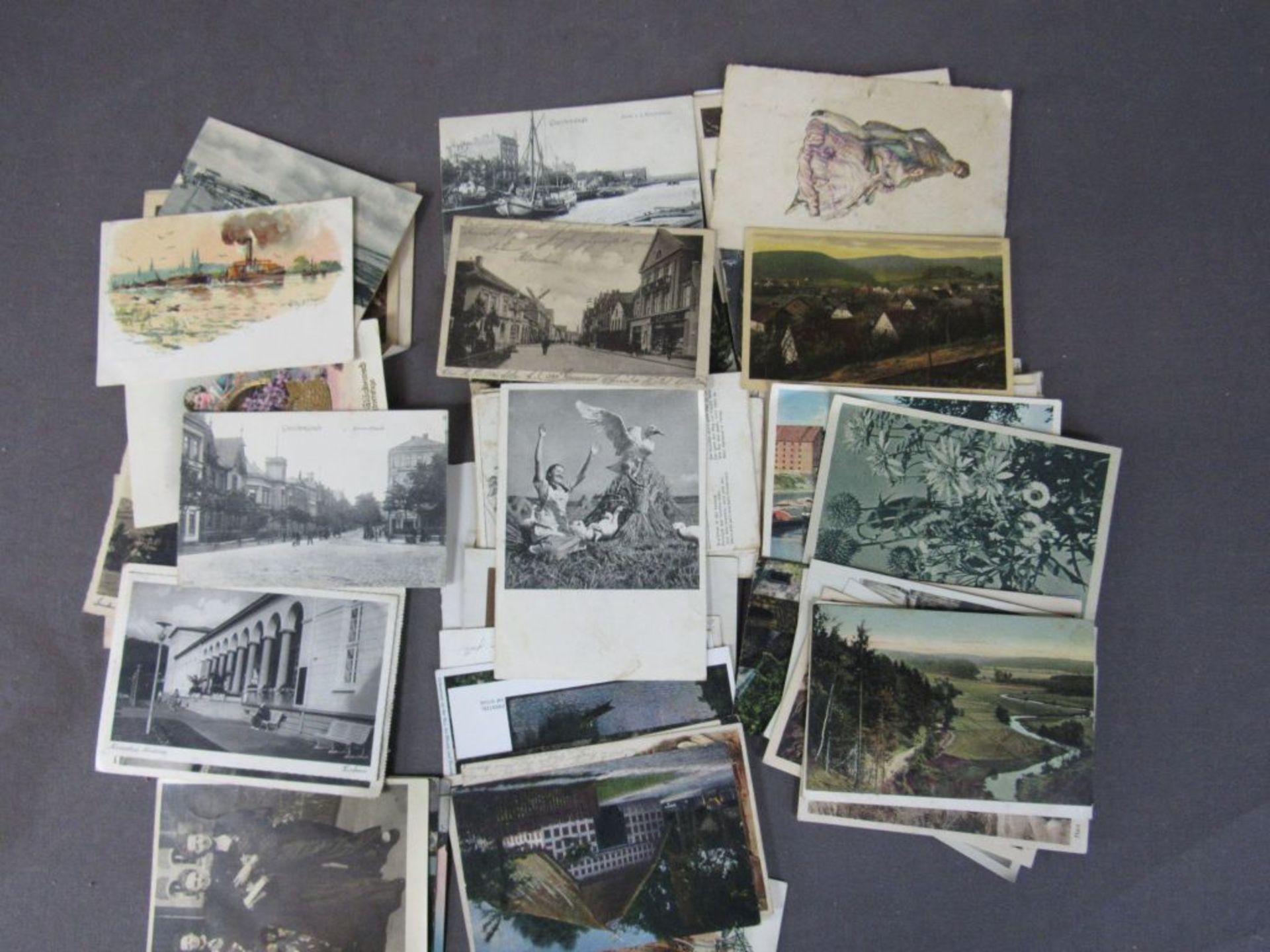60 Postkarten vor Krieg überwiegend - Image 2 of 5