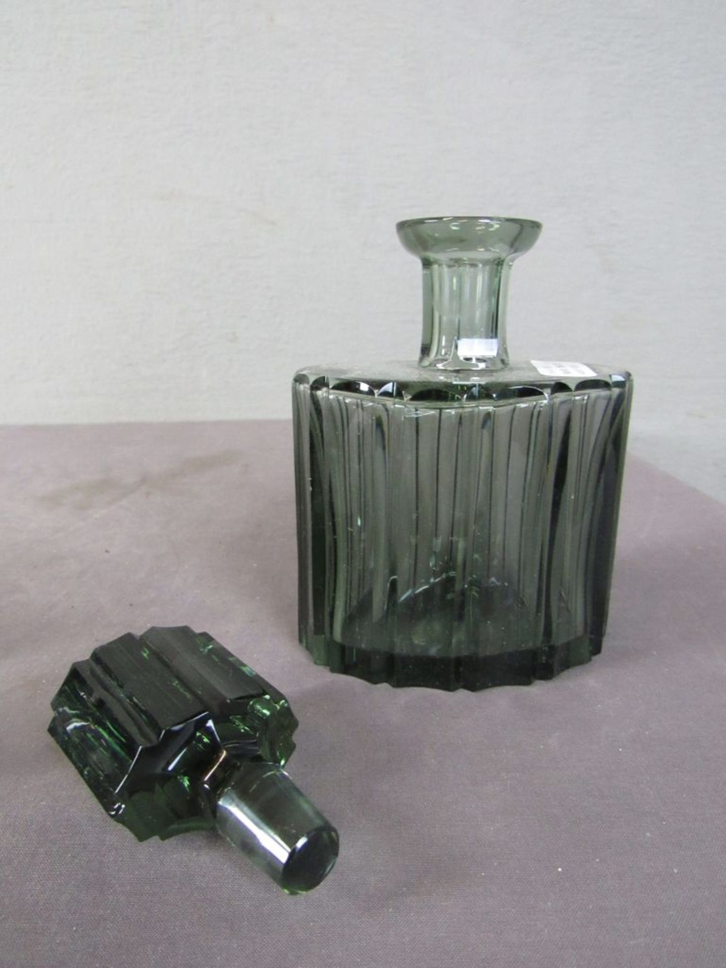 Schönes Art Deco Likörset Kristallglas - Image 4 of 7