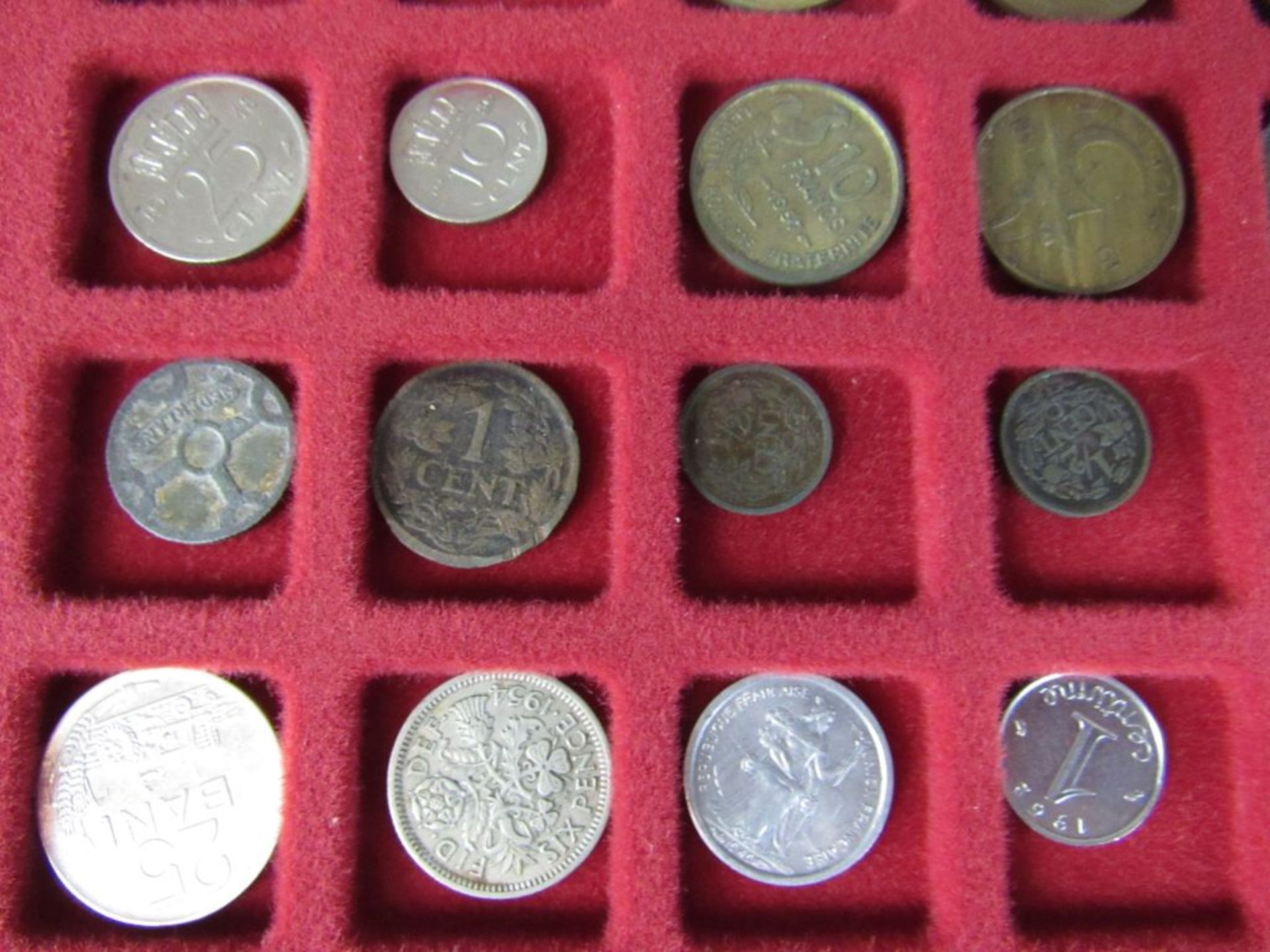 Münzkasette mit Münzen aus aller - Image 6 of 11