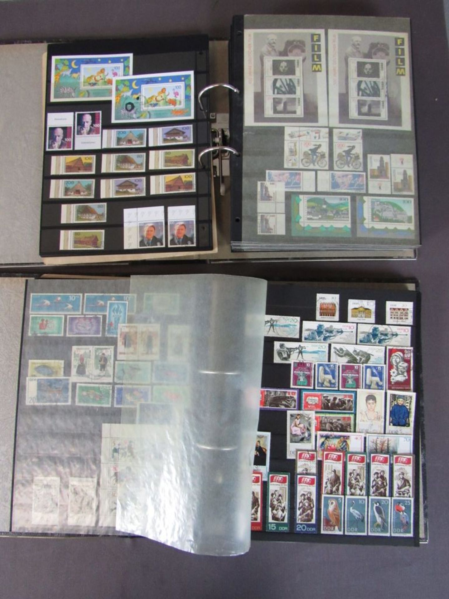 Nachlass Briefmarken in Klappboxen - Image 8 of 10