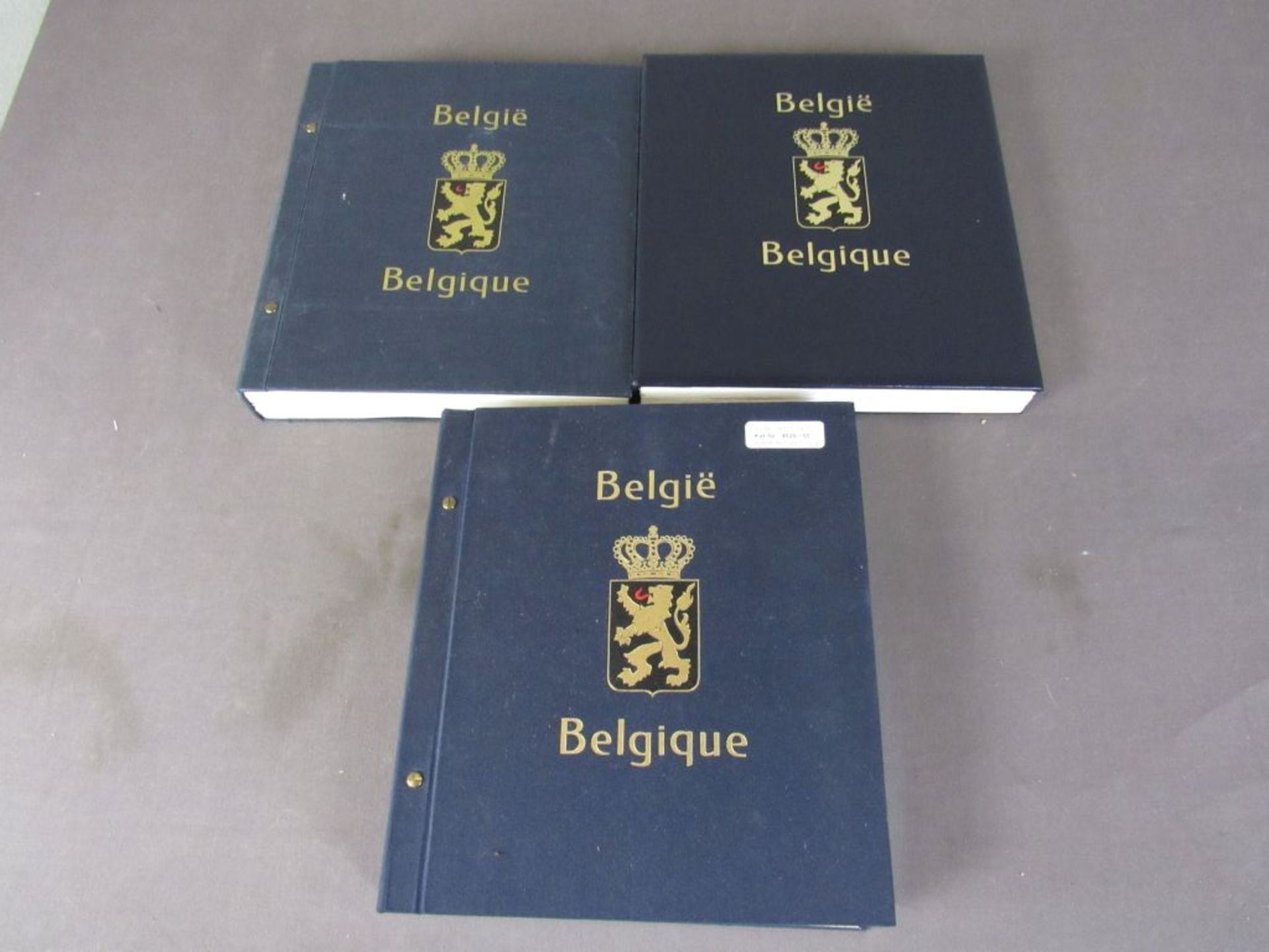 Sammlung Belgien gestempelt in