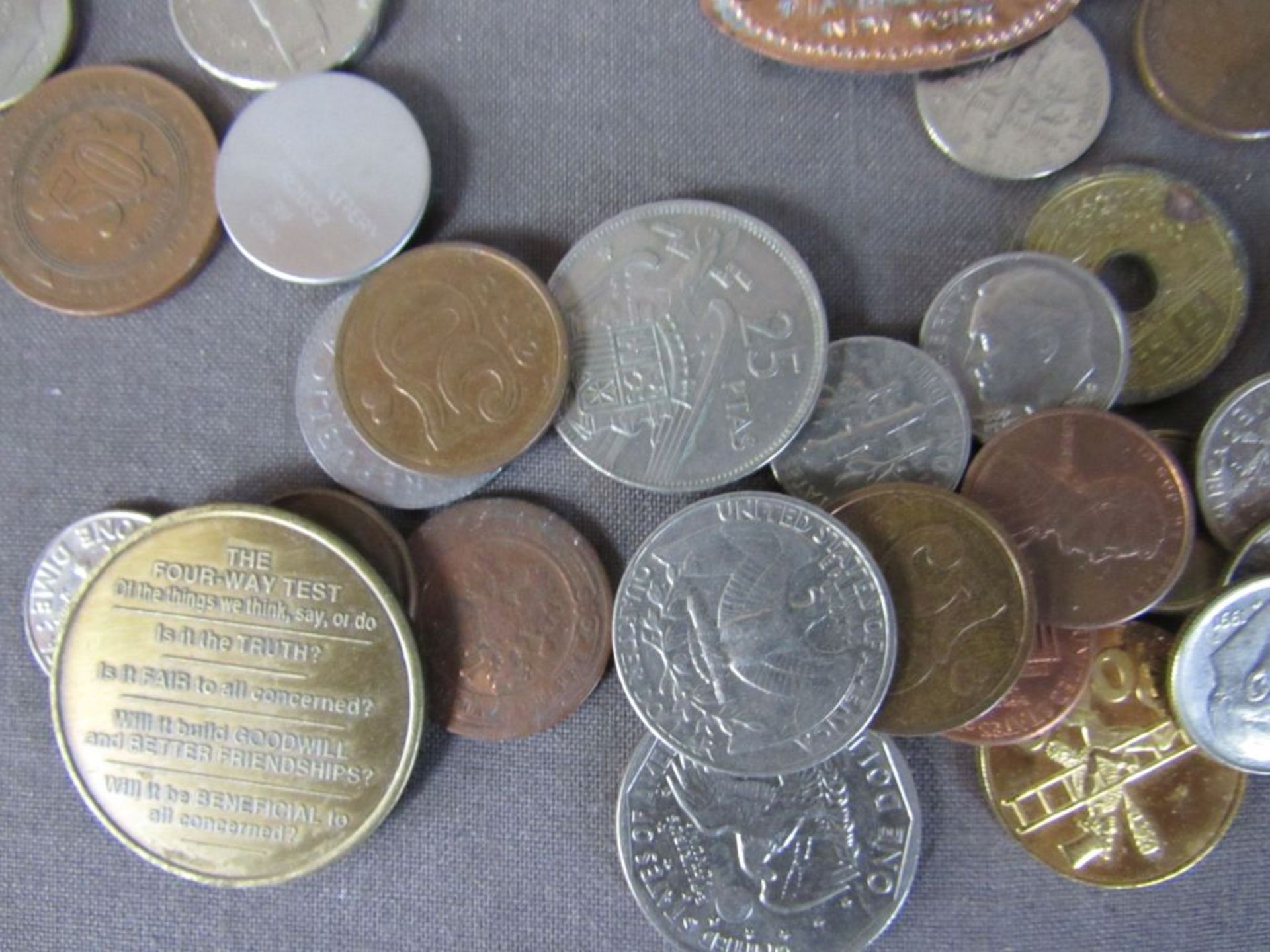 Interessantes Konvolut Münzen USA und - Image 4 of 7