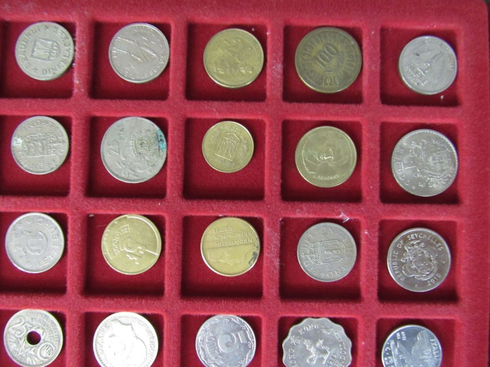 Münzkasette mit Münzen aus aller - Image 9 of 11