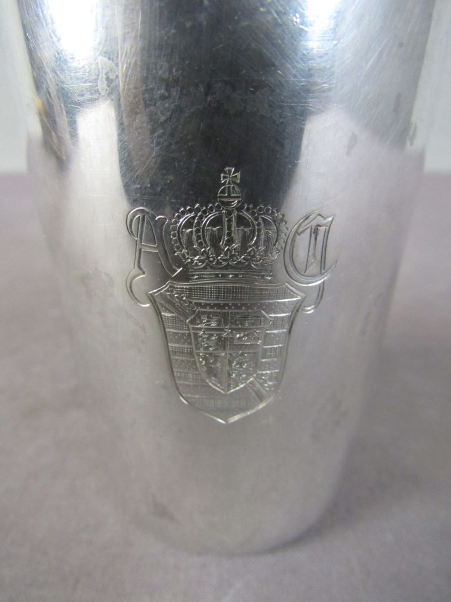 Wappenbecher Silber 117 Gramm 9cm hoch - Image 2 of 5