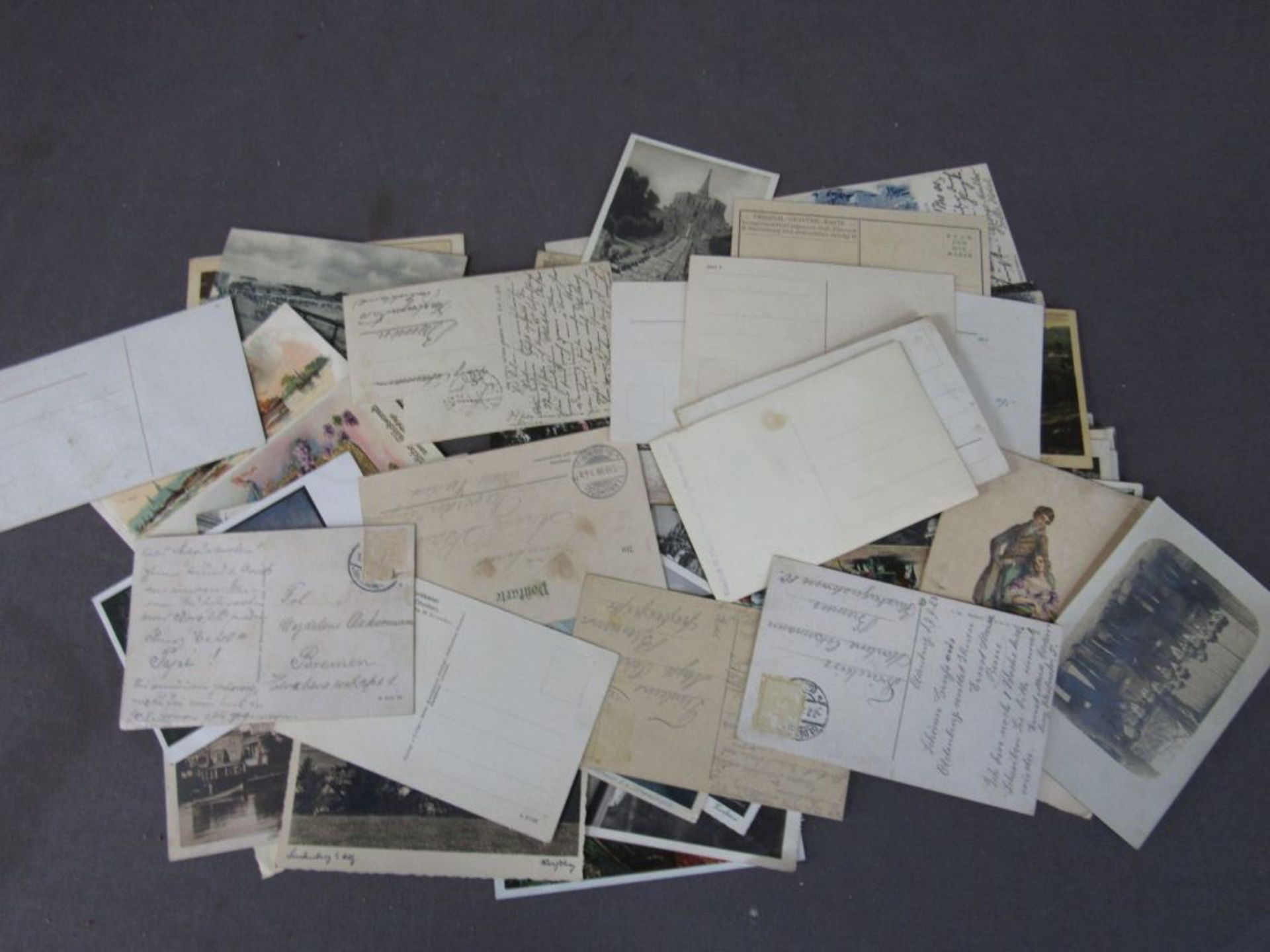 60 Postkarten vor Krieg überwiegend - Image 5 of 5