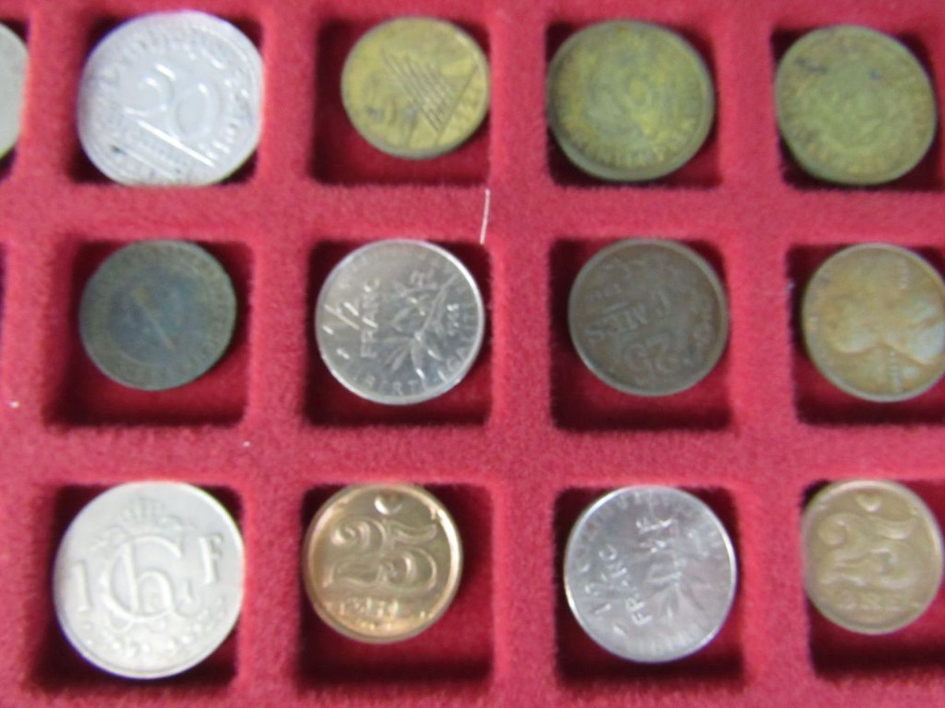 Münzkasette mit Münzen aus aller - Image 7 of 11