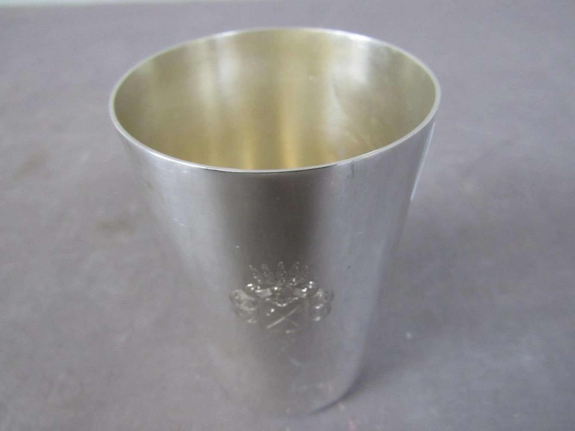 Wappenbecher Silber 800er 10,5cm hoch - Image 3 of 5