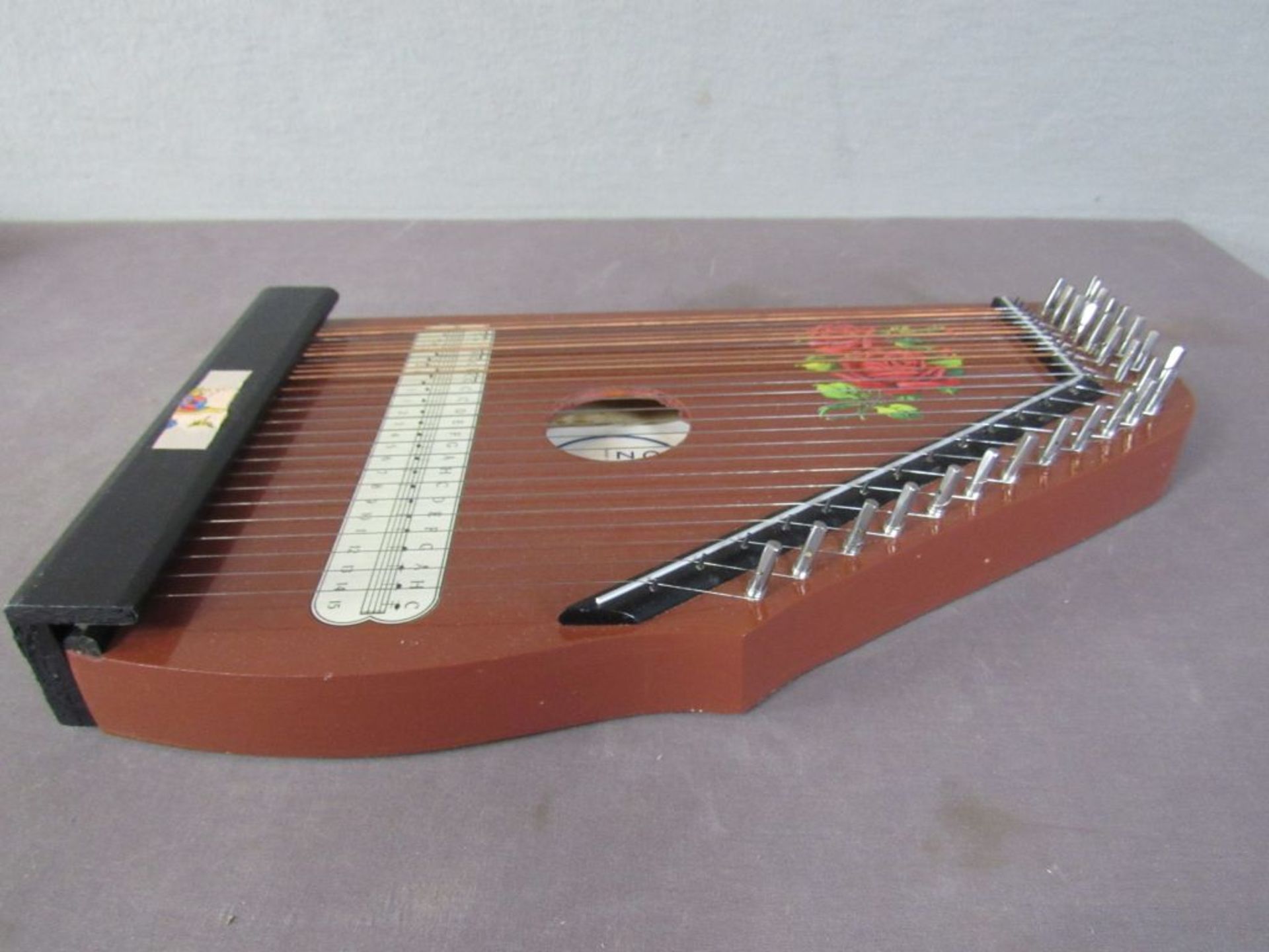 Zither Musikinstrument in OK Made in - Image 5 of 9