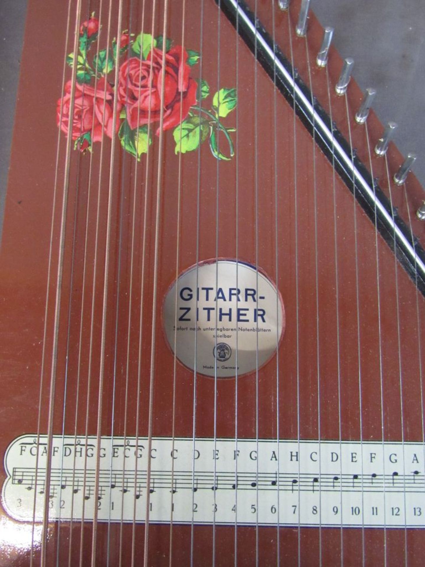 Zither Musikinstrument in OK Made in - Image 2 of 9