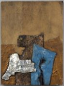 Crippa, Roberto. 1921 - 1972Landscape. Mischtechn./Holz. 24 x 18 cm. Verso sign., bet.