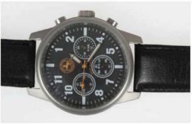 Herren-Armbanduhr, Chronograph "Continental Sport Edition", Quarzwerk, Edelstahlgehäuse,Dm.