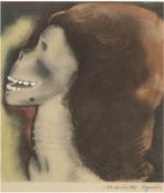 Lydis, Mariette (1894 Wien-1970 Buenos Aires) "Porträt", Farbradierung, handsign. u.r., 16,5