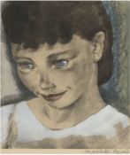 Lydis, Mariette (1894 Wien-1970 Buenos Aires) "Frauenporträt", Farbradierung, handsign. u.r.