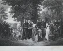 Oer, Theobald Reinhold von (1807-1885) "Die Fürstin von Gallitzin im Kreise ihrer Familie",