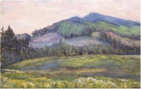 Hennemann, Karl (1884 Waren-1972 Schwerin) "Tiroler Landschaft", Aquarell, monogr. u. dat. '6