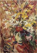 Malskat, Lothar (1912 Königsberg-1988 Lübeck) "Blumen", Öl/Lw., monogr. u.l., 65x45 cm, Ra