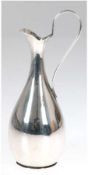 Henkelvase, 925er Silber, punziert "HF", ca. 98 g, minimal gedellt, H. 16 cm