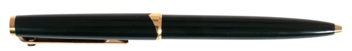 Montblanc-Kippkugelschreiber 181, dunkelgrün, L. 13 cm