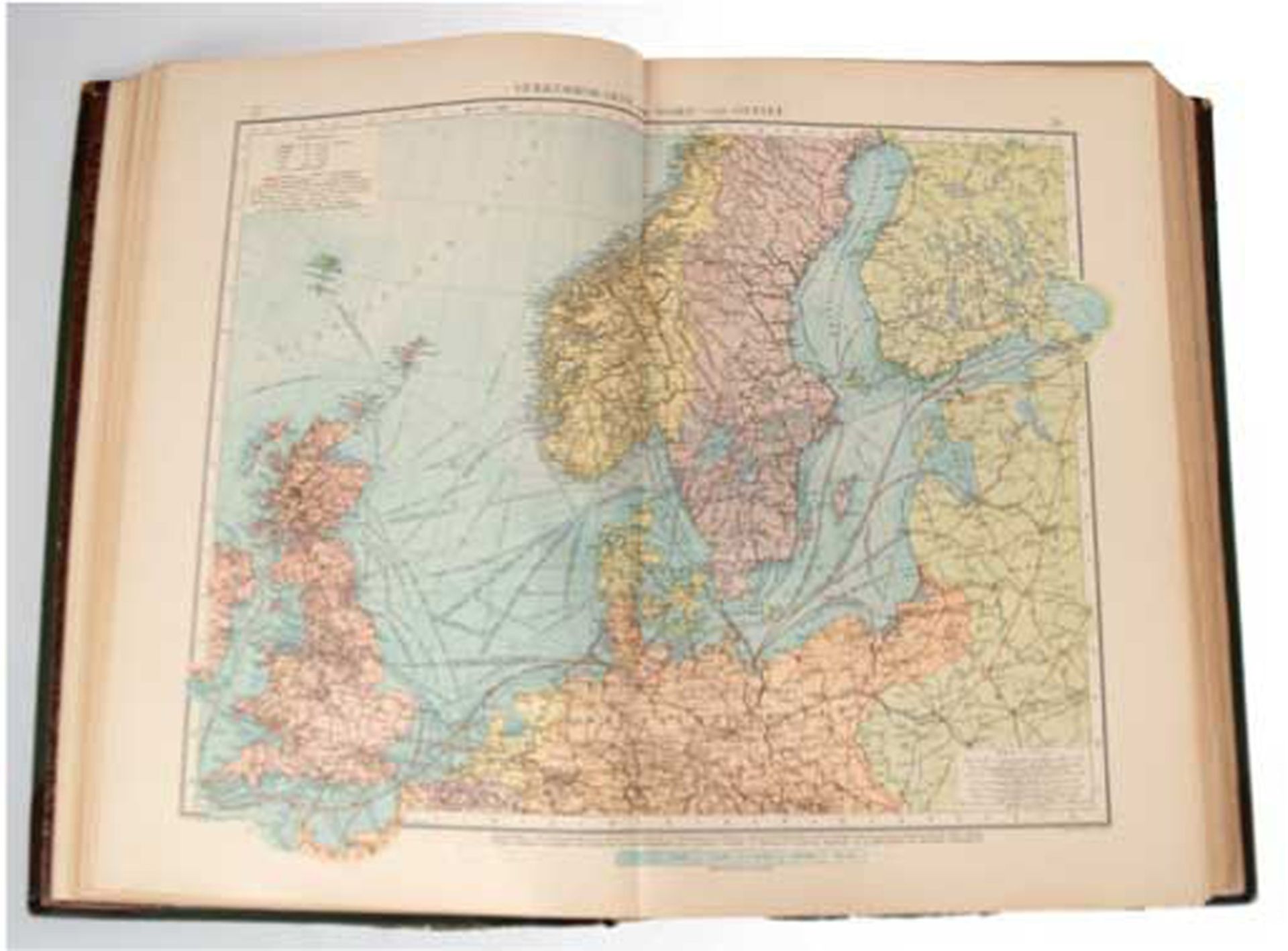 Andrees Allgemeiner Handatlas, 4. Auflage, in 126 Haupt- und 137 Nebenkarten und 179 Seiten Registe