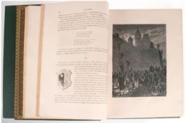 Buch "La Suisse, études et voyages" von Jules Gourdault, in französischer Schrift, dat. Paris 1879,