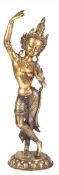 Figur "Mayadevi- die Mutter Buddhas", Bronze, H. 50,5 cm