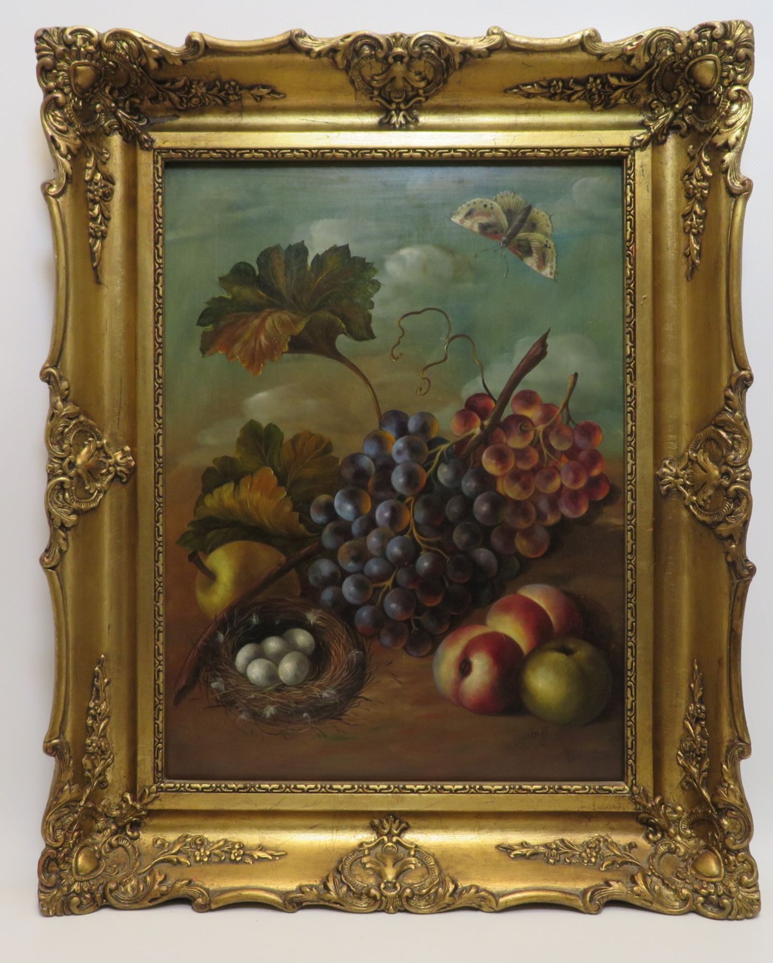 Nach Sebastian Wegmayr (1776 - 1857, Wien - ebd.), "Obststillleben mit Schmette